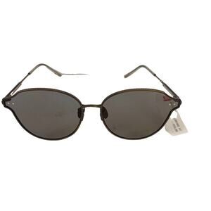 Bottega Veneta Sunglasses BV0156SK Gray Lens Oval 65mm New